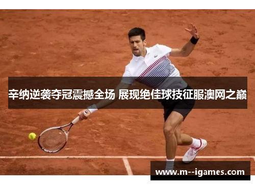 辛纳逆袭夺冠震撼全场 展现绝佳球技征服澳网之巅